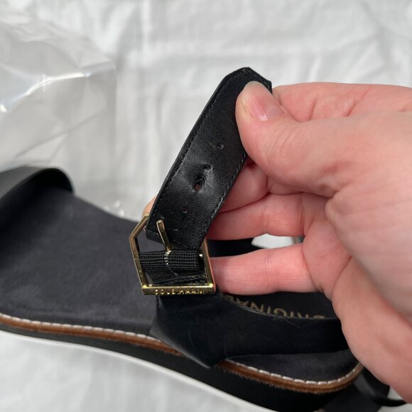 Cole Haan Womens Black OriginalGrand Peyton platform Sandals 8 B - Picture 11 of 12